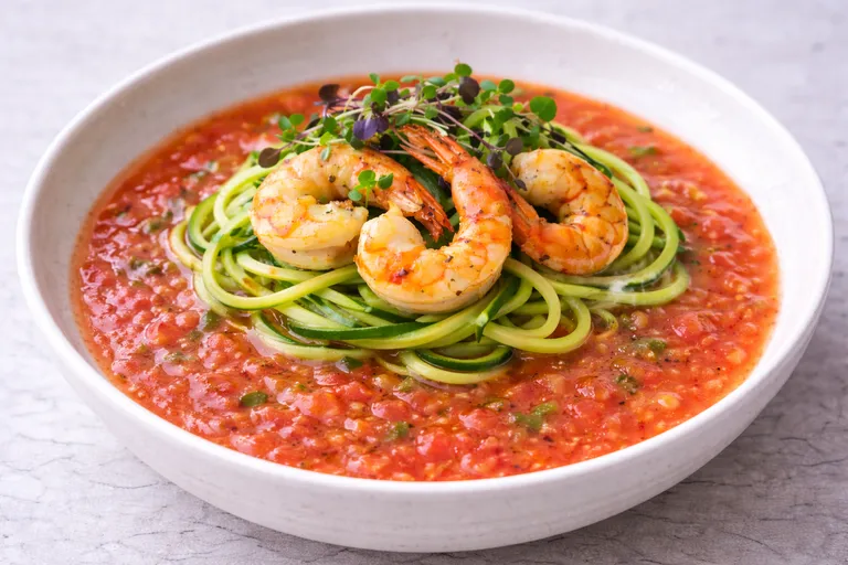 gazpacho-con-guarnicion
