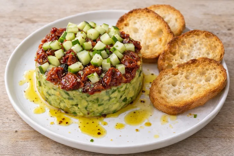 tatin-de-guacamole