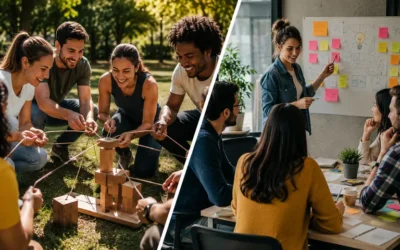 Team building vs workshops: ¿en qué se diferencian?