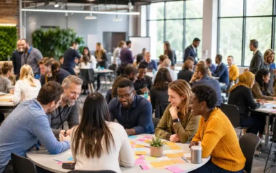 Cómo organizar un team building para grupos grandes sin que nadie se quede fuera